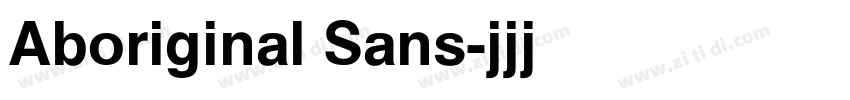 Aboriginal Sans字体转换